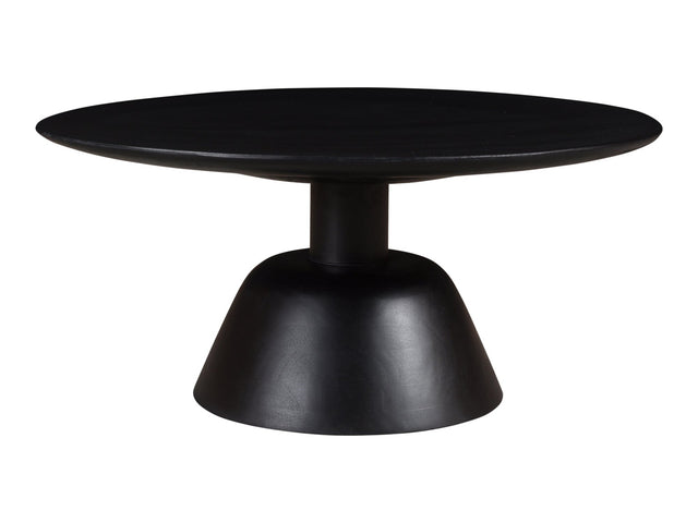 Nels Black Coffee Table - Ornate Home