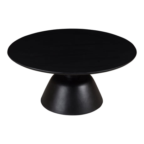 Nels Black Coffee Table - Ornate Home