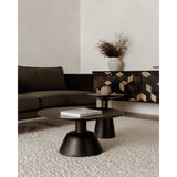 Nels Black Coffee Table - Ornate Home