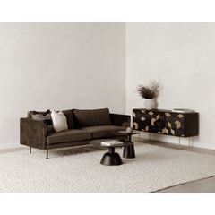 Nels Black Coffee Table - Ornate Home