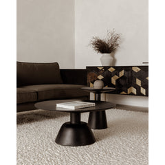 Nels Black End Table - Ornate Home