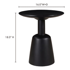 Nels Black End Table - Ornate Home
