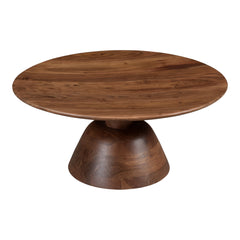 Nels Dark Brown Coffee Table - Ornate Home