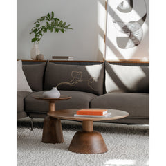 Nels Dark Brown Coffee Table - Ornate Home