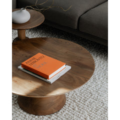 Nels Dark Brown Coffee Table - Ornate Home