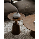 Nels Dark Brown Coffee Table - Ornate Home