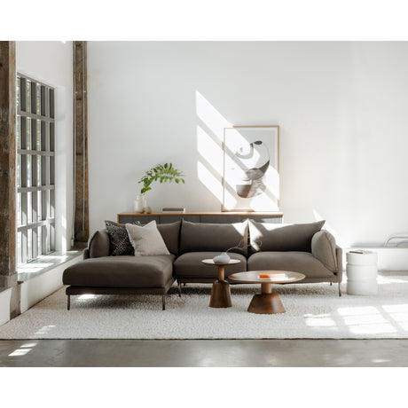 Nels Dark Brown Coffee Table - Ornate Home