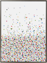 Nelse Multicolor Polka Dot Pattern Wall Art - Clearance - Ornate Home