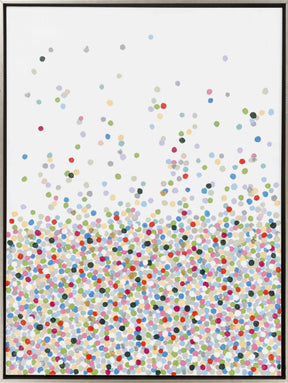 Nelse Multicolor Polka Dot Pattern Wall Art - Clearance - Ornate Home