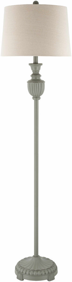 Nelspruit Gray Resin Floor Lamp - Clearance - Ornate Home