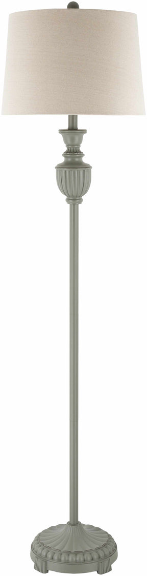 Nelspruit Gray Resin Floor Lamp - Clearance - Ornate Home