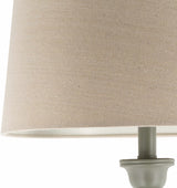 Nelspruit Gray Resin Floor Lamp - Ornate Home