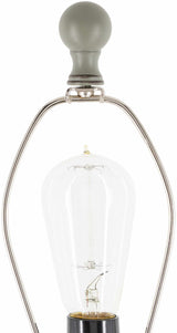 Nelspruit Gray Resin Floor Lamp - Ornate Home