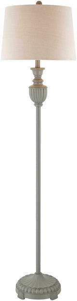 Nelspruit Gray Resin Floor Lamp - Ornate Home