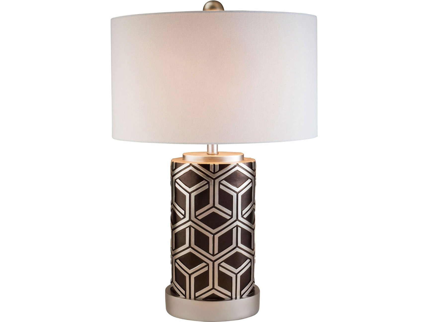 Nena Silver Table Lamp - Ornate Home