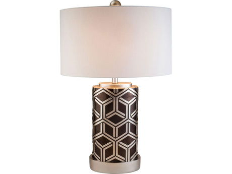 Nena Silver Table Lamp - Ornate Home