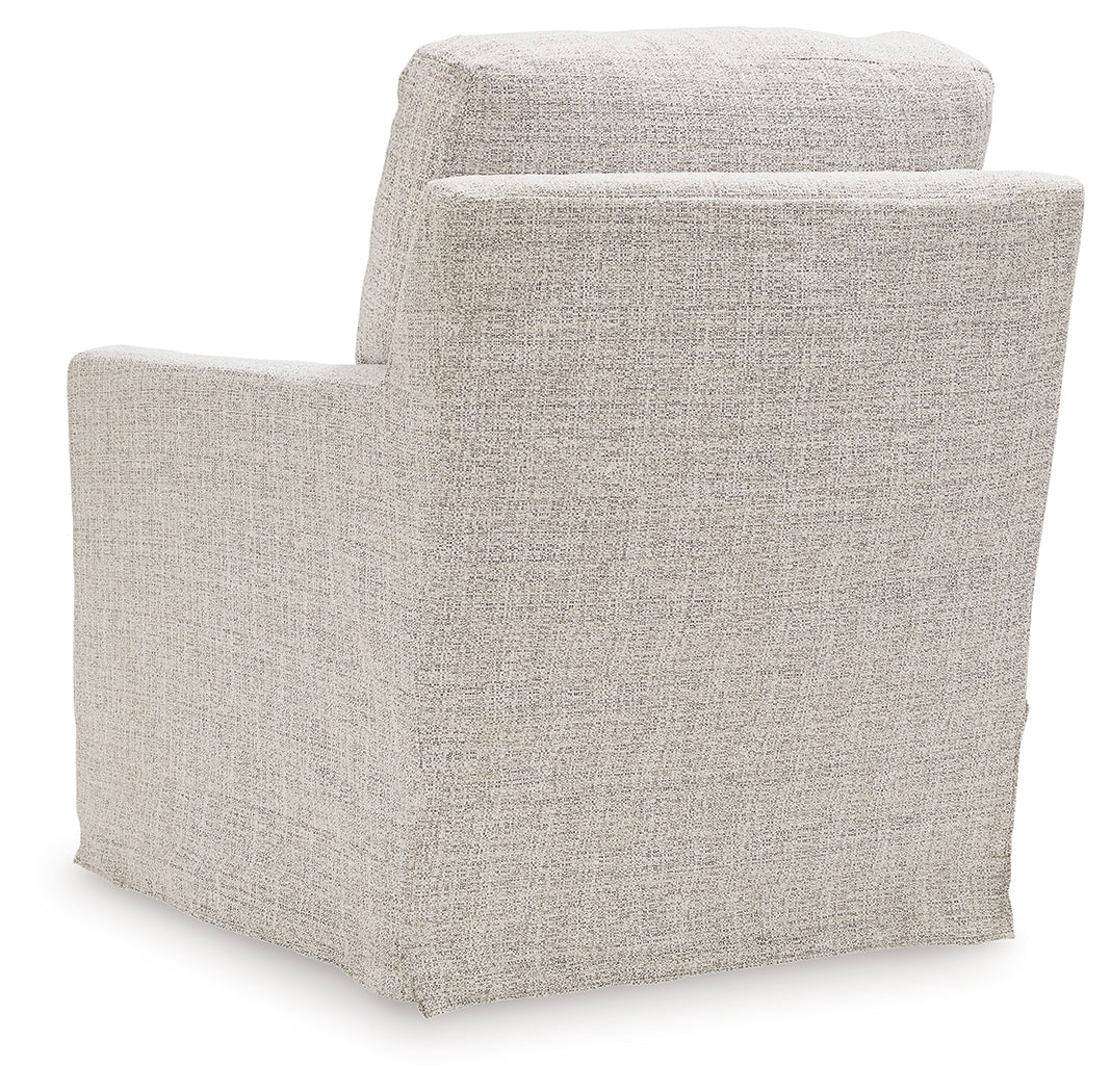 Nenana Next-Gen Nuvella Stone Swivel Glider Accent Chair (Online Special Price) - Ornate Home