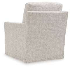 Nenana Next-Gen Nuvella Stone Swivel Glider Accent Chair - Ornate Home