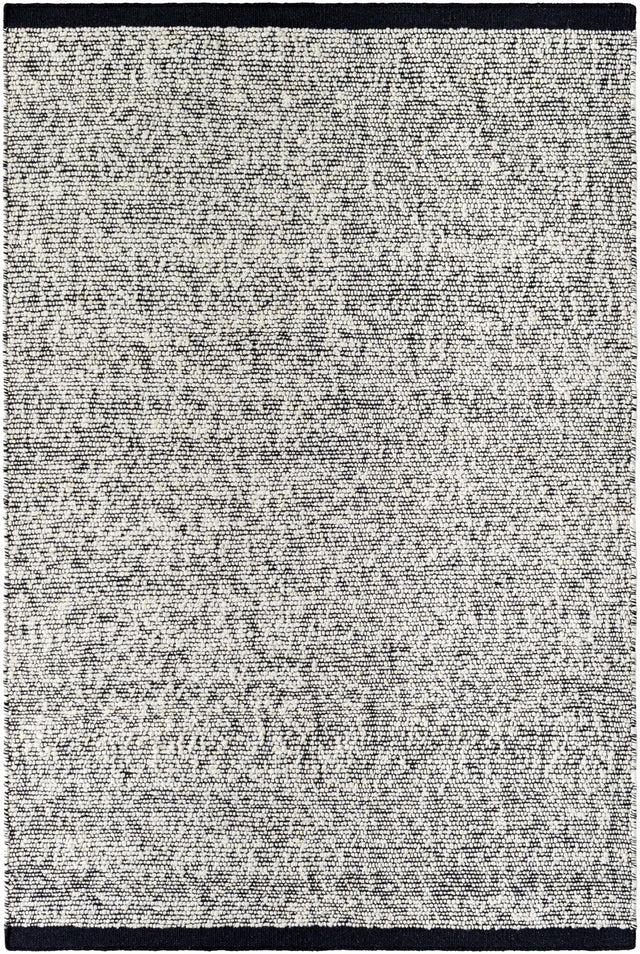 Nenet Black Hand Woven Area Rug - Clearance - Ornate Home
