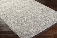 Nenet Charcoal Hand Woven Area Rug - Clearance - Ornate Home