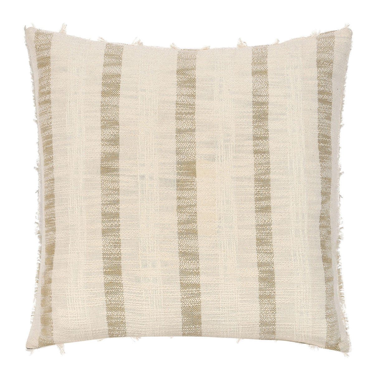Nenna Natural/Ivory 22"x22" Throw Pillow (Set of 2)