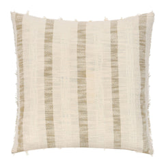 Nenna Natural/Ivory 22"x22" Throw Pillow (Set of 2)
