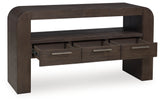Neo Rich Brown Console - Ornate Home