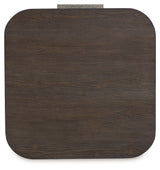 Neo Rich Brown Square End Table - Ornate Home