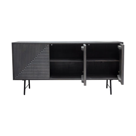 Neo Smoke Grey Sideboard - Ornate Home
