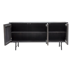 Neo Smoke Grey Sideboard - Ornate Home