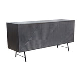 Neo Smoke Grey Sideboard - Ornate Home