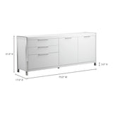 Neo White Sideboard - Ornate Home