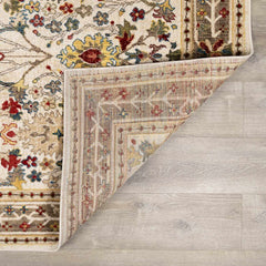 Neola White/Brown Oushak Rug - Ornate Home