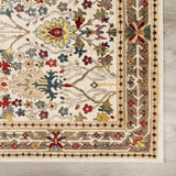 Neola White/Brown Oushak Rug - Ornate Home