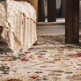 Neola White/Brown Oushak Rug - Ornate Home