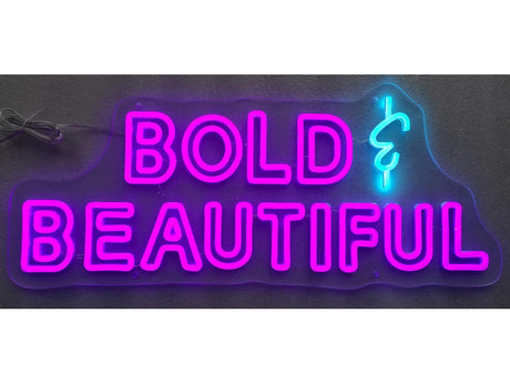 Neon Bold & Beautiful Wall Art - Ornate Home