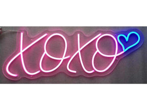 Neon Xoxo Wall Art - Ornate Home