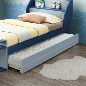 Neptune II Gray Trundle (Twin)-Optional - Ornate Home