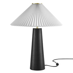 Nera Black Marble Table Lamp - Ornate Home