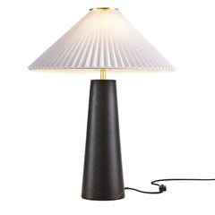 Nera Black Marble Table Lamp - Ornate Home