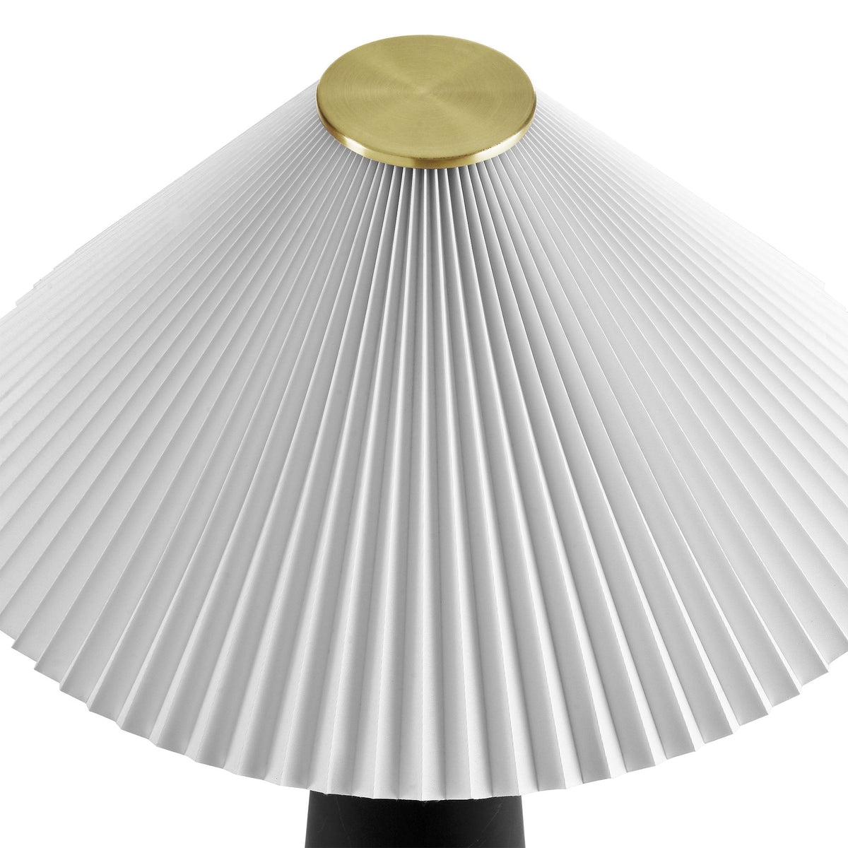 Nera Black Marble Table Lamp - Ornate Home
