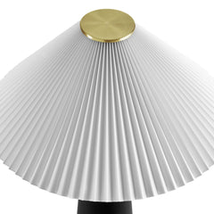 Nera Black Marble Table Lamp - Ornate Home
