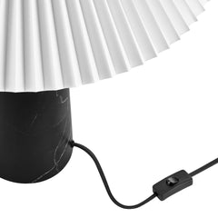 Nera Black Marble Table Lamp - Ornate Home