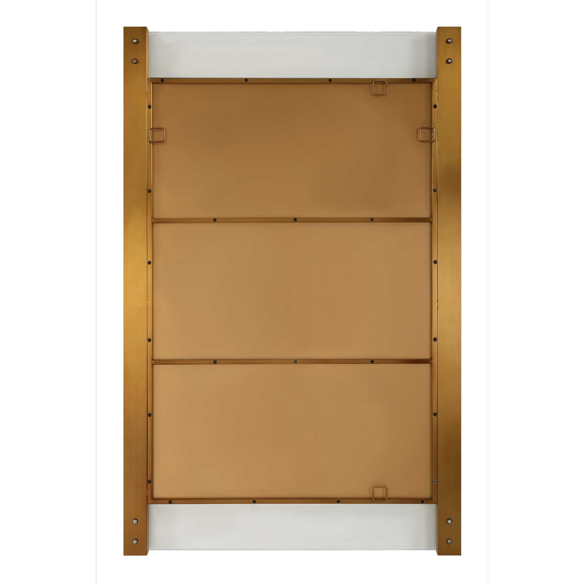 Nera Plated Brass Mirror - Ornate Home