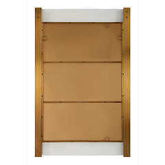 Nera Plated Brass Mirror - Ornate Home