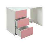 Nerice White & Pink Loft Bed - Ornate Home