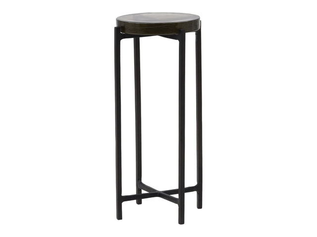 Nerida Black Side Table - Ornate Home
