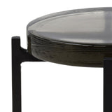 Nerida Black Side Table - Ornate Home