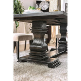 Nerissa Antique Black Dining Table - Ornate Home