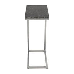 Nero Black Marble C-Table (Set of 2) - Ornate Home